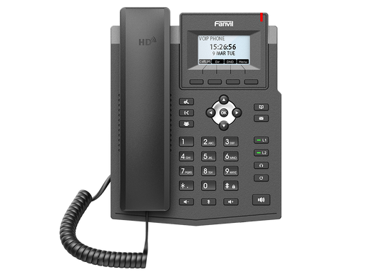 Fanvil X3SP Lite Entry Level IP Phone with IPV6, HD Audio, RJ45 100Mb/s PoE, LCD screen