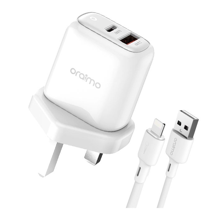 Oraimo U94D+L53 Dual Port Charger