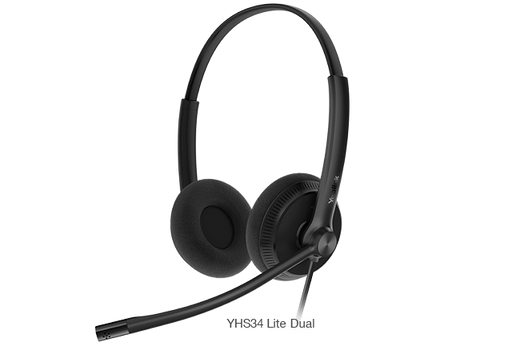 Yealink YHS34 Mono Analog Wired Headset