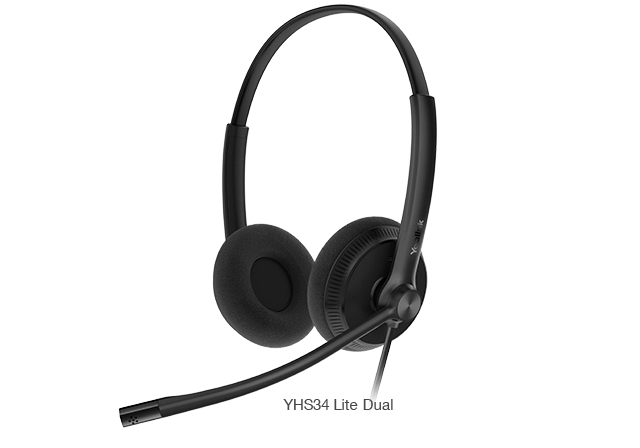 Yealink YHS34 Mono Analog Wired Headset