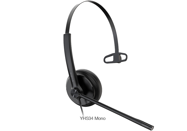 Yealink YHS34 Mono Analog Wired Headset
