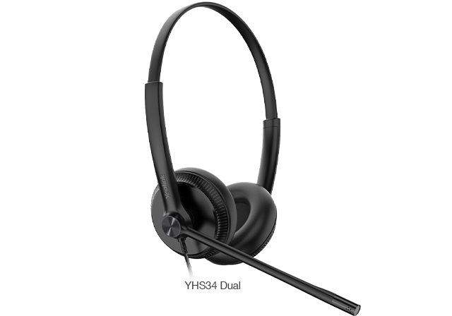 Yealink YHS34 Mono Analog Wired Headset