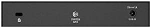D-Link 8-port DGS-108/B 10/100/1000Base-T Unmanaged Metal Desktop Gigabit Switch (UK Plug) - DGS-108/B