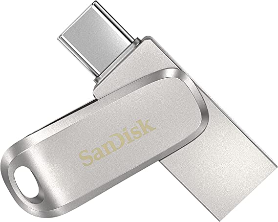 SanDisk 128GB Ultra Dual Flash Drive Luxe USB Type-C Flash Drive - SDDDC4-128G-G46