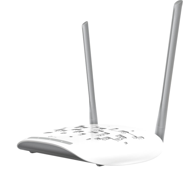 TP-Link 300Mbps Wireless N Access Point - TL-WA801N - Supports Multi-SSID, Client, Bridge, Range Extender with Passive PoE Injector Included