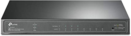 TP-Link JetStream 8-Port Gigabit Smart Switch with 4 PoE+ Ports and 4 non-PoE Ports - TL-SG2008P