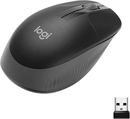 Logitech M190 Wireless Mouse - Full Size Curve Design - 910-005905