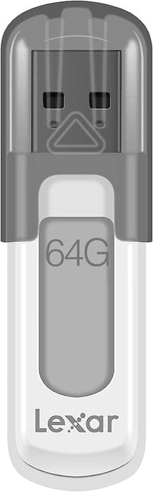 Lexar JumpDrive 64GB V100 USB 3.0 flash drive, Global - LJDV100-64GABGY