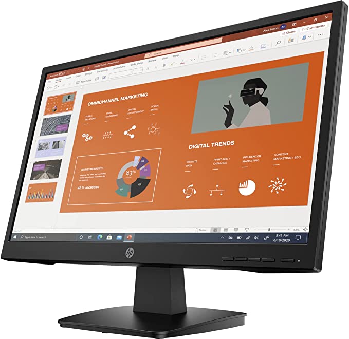 HP P22va G4 21.5-Inch Full HD Monitor - 453D2AS