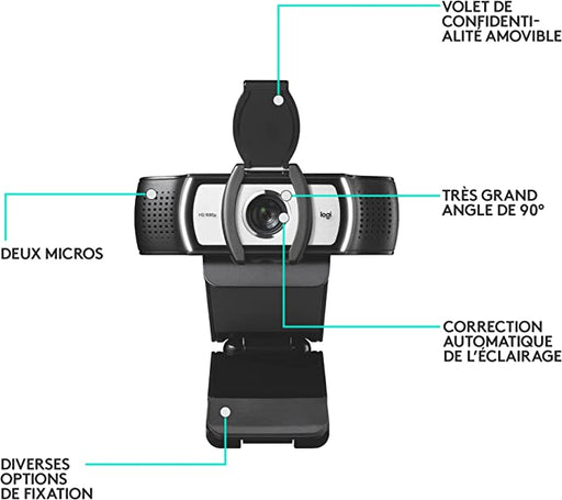 Logitech C930e Business Webcam 1080p with H.264 support - 960-000972