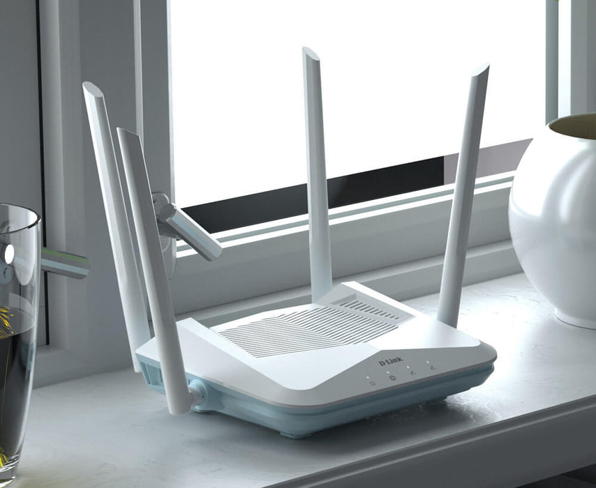 D-Link - Wireless AX 1500 Smart Router 6 Dual Band - R15/BNA