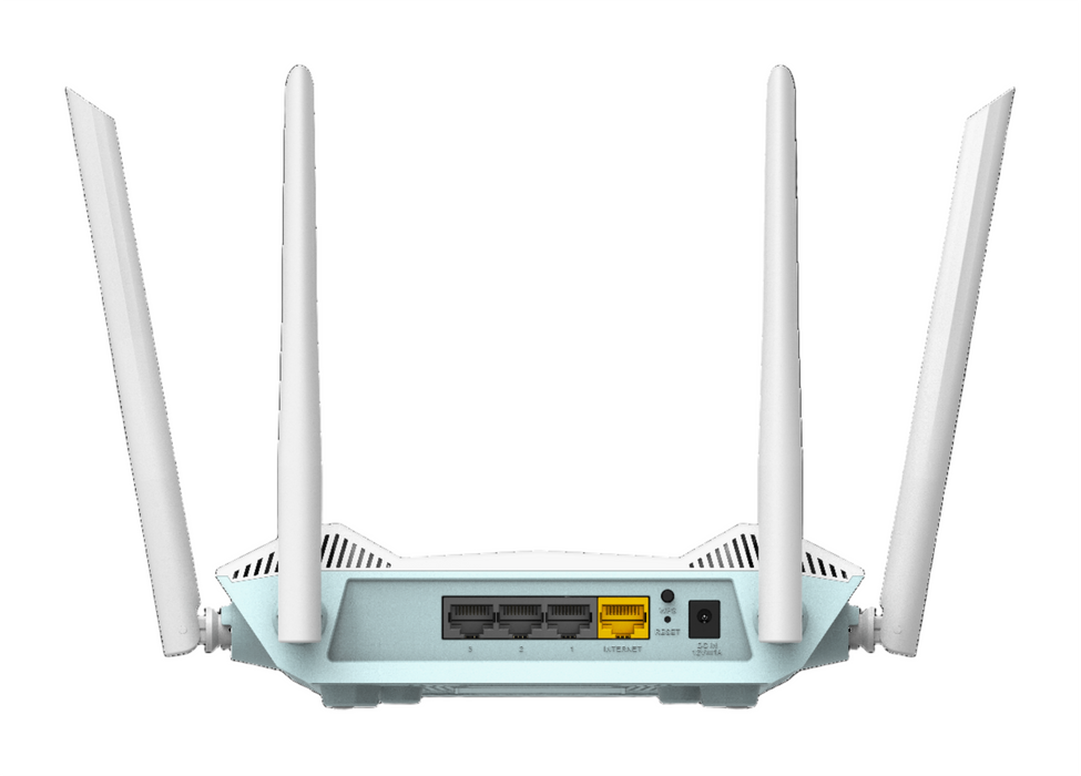 D-Link - Wireless AX 1500 Smart Router 6 Dual Band - R15/BNA