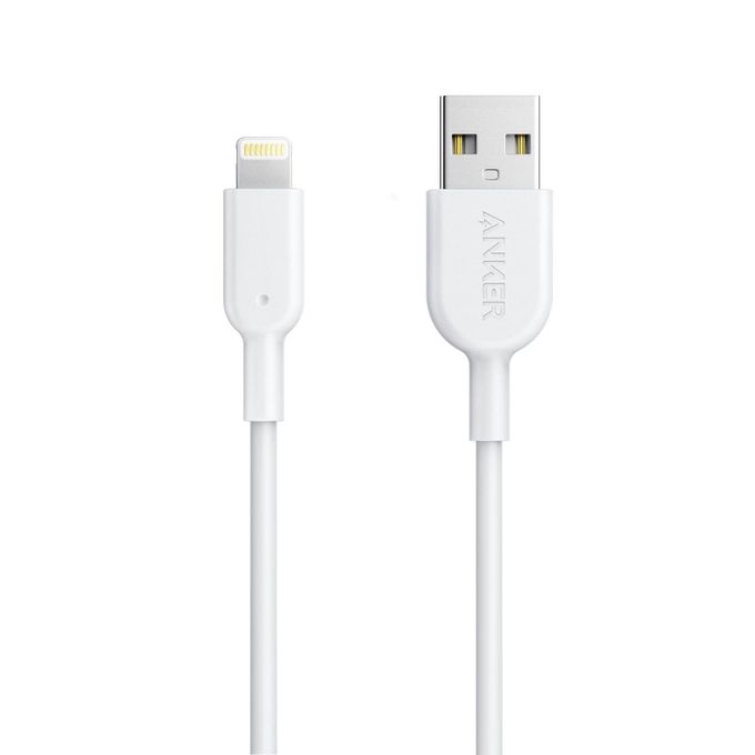 Anker A8432H22 Powerline II (3Ft) USB-A Cable With Lightning Connector