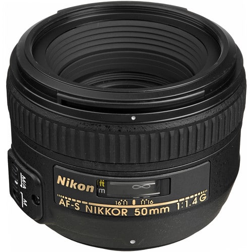Nikon AF-S NIKKOR 50mm f/1.4G Lens - 978766
