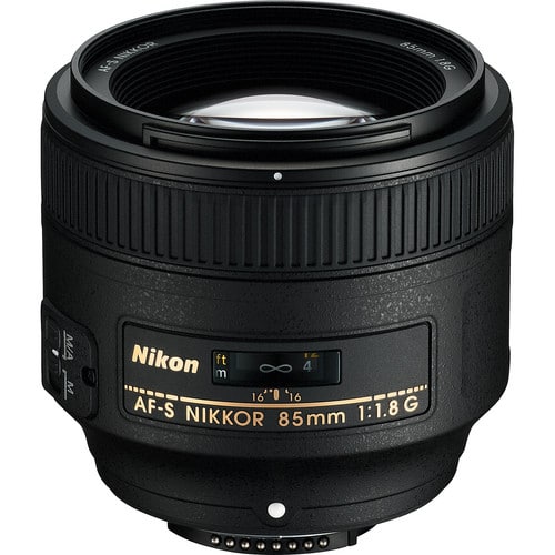Nikon AF-S NIKKOR 85mm f/1.8G Lens - 6768654