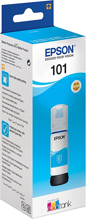 Epson 101 EcoTank Cyan Ink Bottle 70.0 ml - C13T03V24A