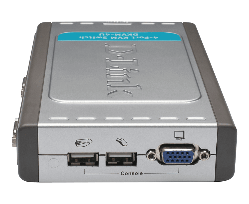 D-Link 4-Port USB KVM Switch - DKVM-4U