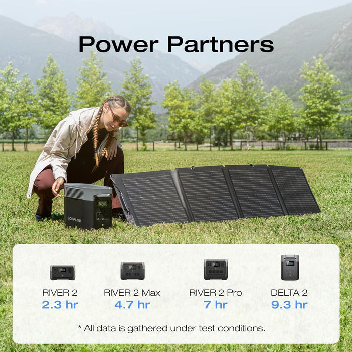 EcoFlow 110W  Portable Solar Panel- (EFSOLAR110N)