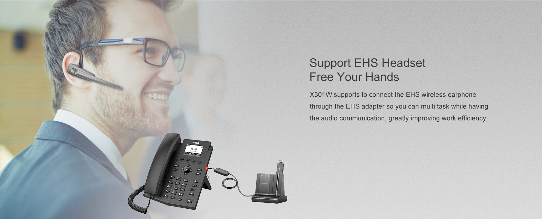 Fanvil X301W Entry Level IP Phone + WiFi