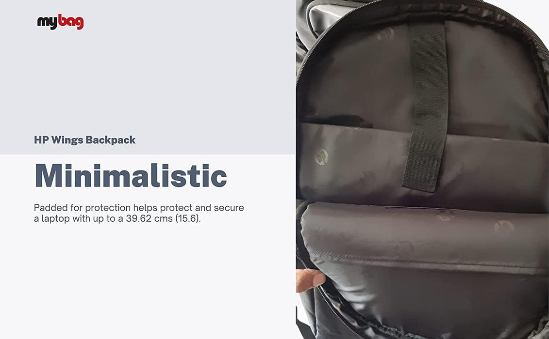 HP Wings Backpack 15.6'' Inch Bag for (1D0M4PA)