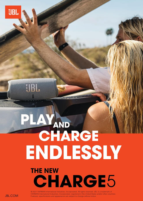 JBL Charge 5 Portable Waterproof Speaker