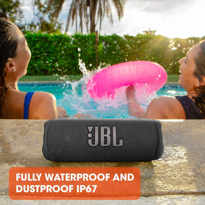 JBL Flip 6 Portable Bluetooth Speaker - Powerful sound and deep bass, IPX7 waterproof, 12 hours of playtime, JBL PartyBoost for multiple speaker pairing