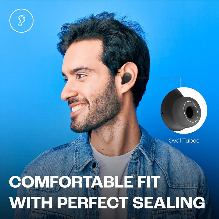 JBL Wave Buds in-Ear Wireless Earbuds (TWS)- Mic,App for Customized Extra Bass Eq,32 Hours Battery&Quick Charge,Ip54 Water&Dust Resistance,Ambient Aware&Talk-Thru,Google Fastpair