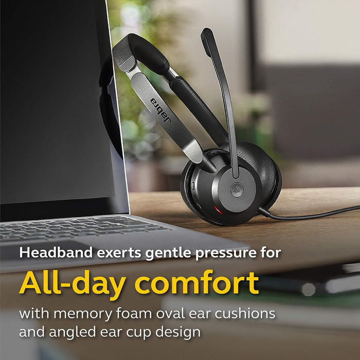 Jabra Evolve2 30 MS USB Stereo Wired Headset (23089-999-979)