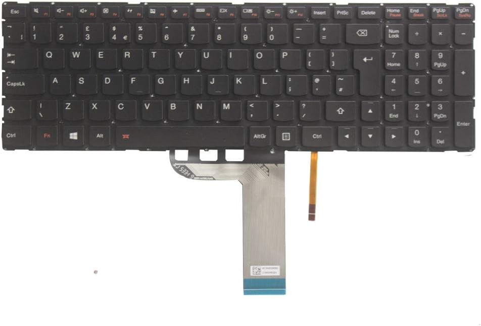 Lenovo Yoga 500-15ISK Laptop Replacement Keyboard (Also Compatible With Lenovo Yoga 500-15, 500-15IBD)