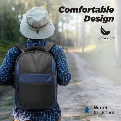 Promate 15.6 Inch Large Capacity Laptop Backpack with Multiple Compartments
