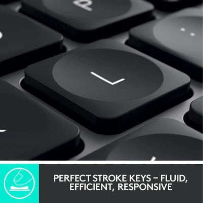 Logitech 920-009415 MX Keys Wireless Illuminated Keyboard