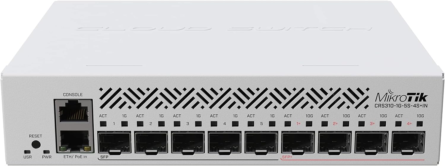 Mikrotik CRS310-1G-5S-4S+in Switch