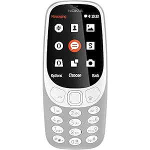 Nokia 3310 Phone - Dual Sim, Bluetooth, MicroSD Upto 32GB, FM Radio, 1200 MAh