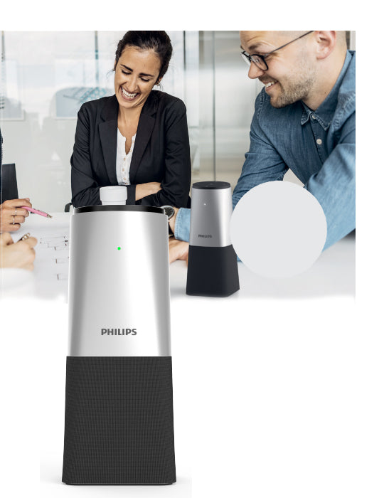Philips PRO Portable Speakerphone-USB, Bluetooth, 360° recording, 6 meters and up to 12 speakers-PSE0540