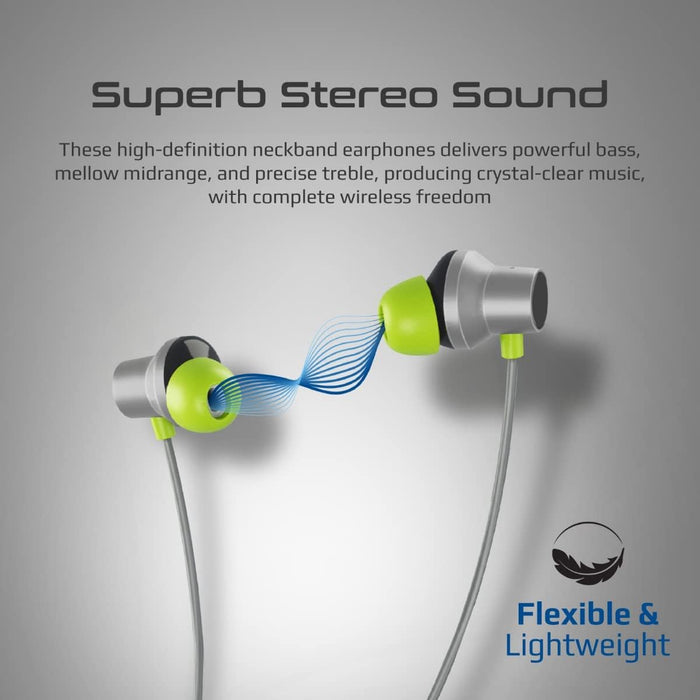 Promate Velcon High-Definition ANC Wireless Neckband Earphones