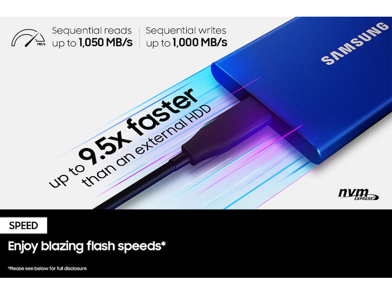 Samsung T7 SSD USB 3.2 2TB  Portable SSD