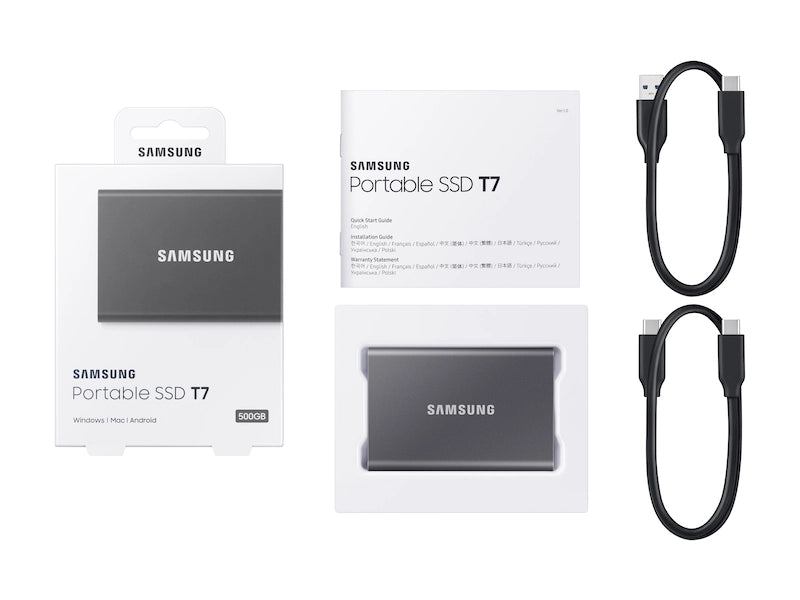 Samsung T7 SSD USB 3.2 2TB  Portable SSD
