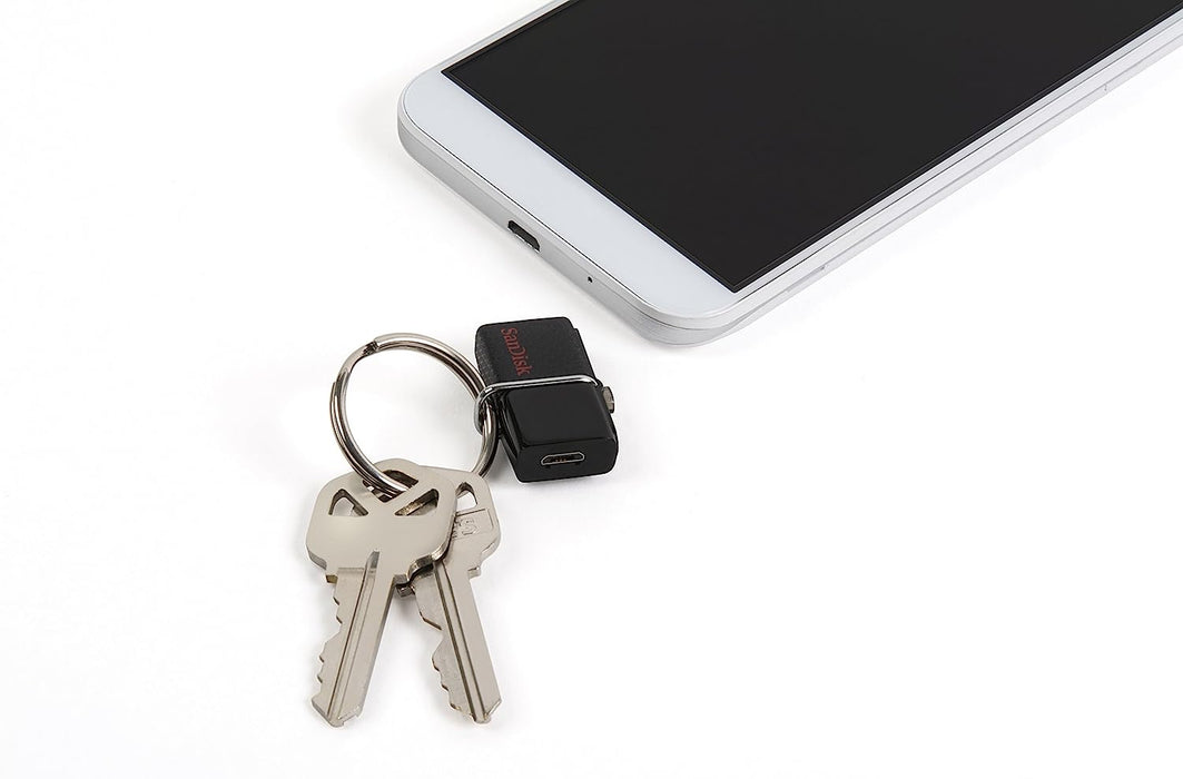 SanDisk Ultra Dual USB Drive 3.0 Flash Drive for Android Device 128GB (SDDD2-128G-GAM46)