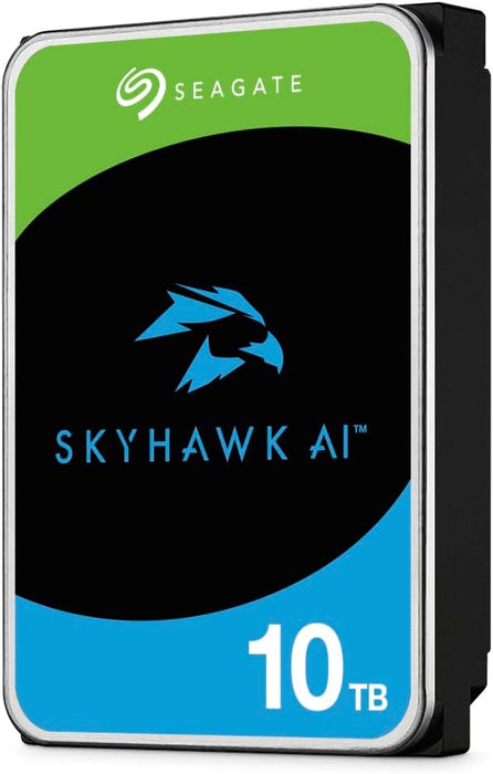 Seagate SkyHawk AI 10TB Surveillance SATA Internal Hard Drive (ST10000VE001)