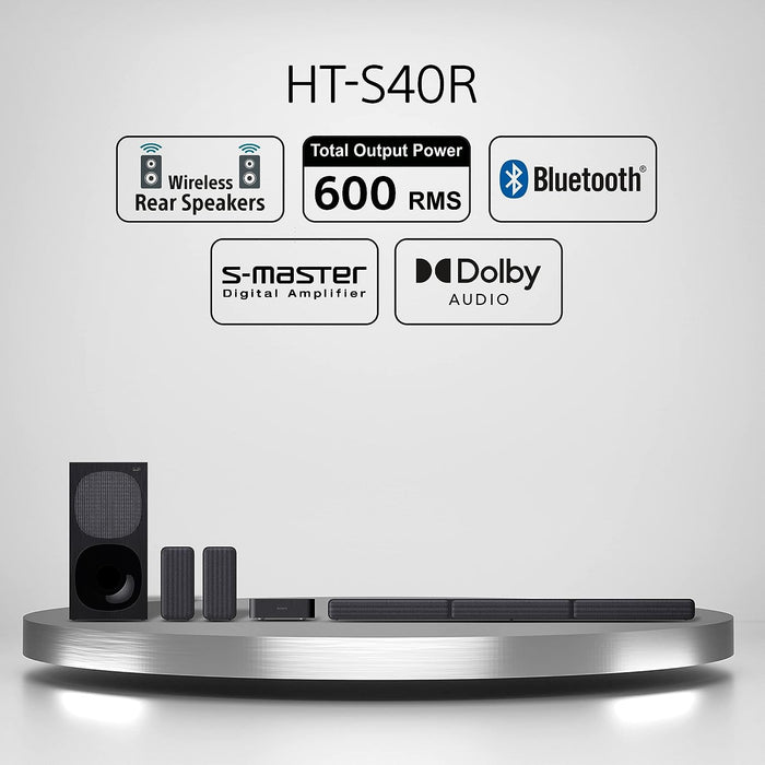 Sony HT-S40R 5.1ch 600W Home Cinema with Wireless Speaker