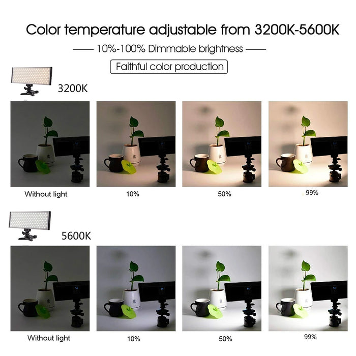 Tolifo PT-30B Pro Bi-Color Led Camera Video Light Panel Ultra-Thin (Without battery and charger)