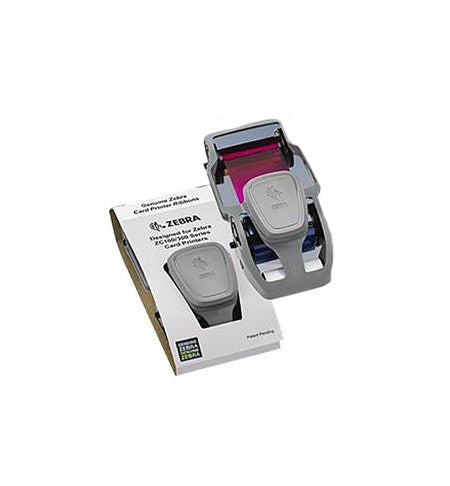 Zebra 800300-302 Monochrome Red Ribbon-For ZC100/ZC300