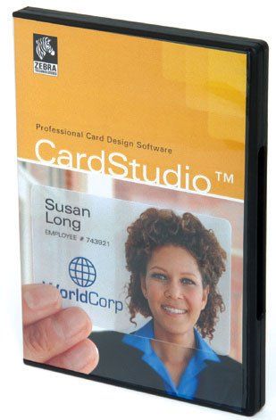 Zebra P1031776-001 Cardstudio Enterprise Edition ID Card Software