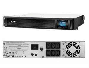 APC Smart-UPS 1000VA, Rack Mount, LCD 230V - SMC1000I-2UC