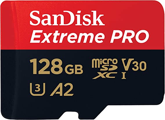 SanDisk 128GB Extreme Pro micro SDXC Memory Card - SDSQXCY-128G-GN6MA Memory Card for Laptop, Tablet, Camera