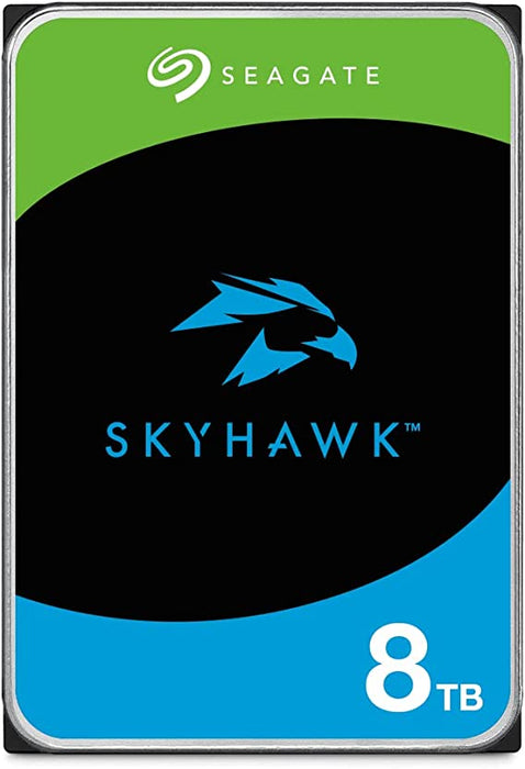 Seagate 8TB SkyHawk Surveillance Internal Hard Drive for DVR NVR Security Camera System with Drive - ST8000VX004