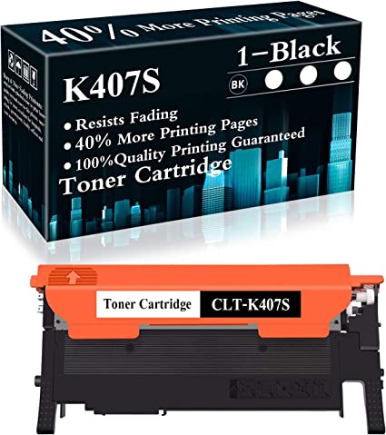 Samsung CLT-K407S Black Toner Cartridge