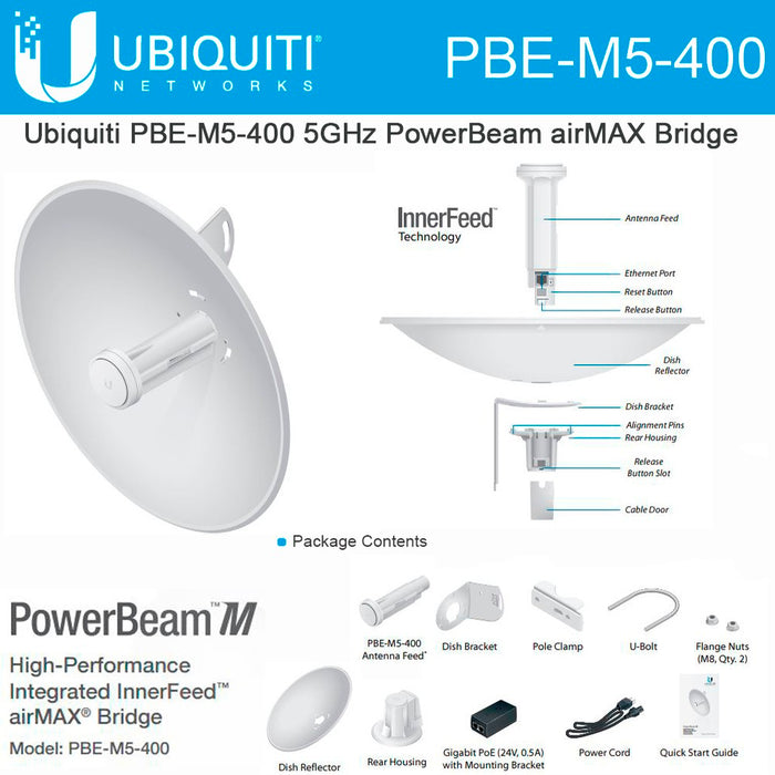 Ubiquiti PowerBeam M5 400 - PBE-M5-400