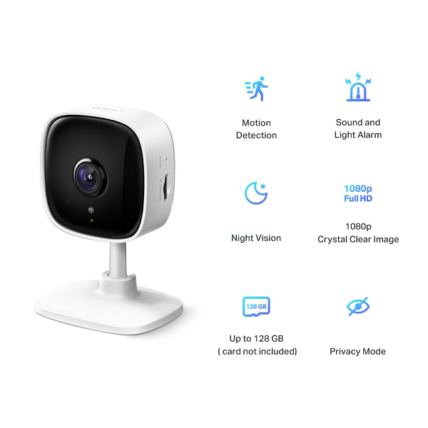 TP-Link Home Security CCTV  Wi-Fi Camera 1080P - TL-TAPO C100