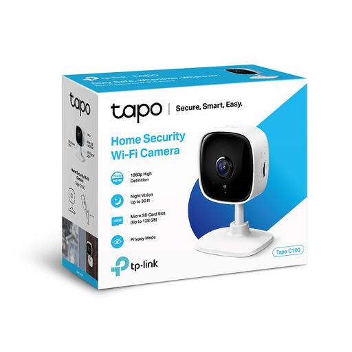 TP-Link Home Security CCTV  Wi-Fi Camera 1080P - TL-TAPO C100